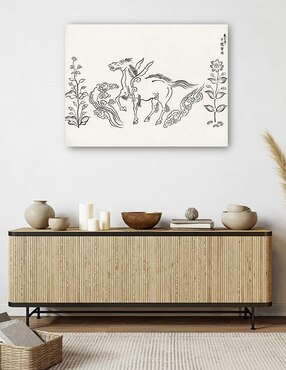 Cuadro decorativo técnica mixta Cuadros Jr Formas