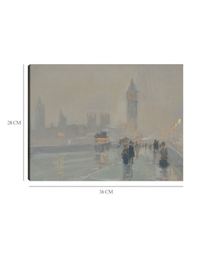 Cuadro decorativo Gran Ben, 1897 y 1907 técnica mixta Cuadros Jr Edificios