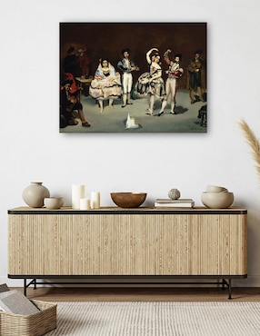 Cuadro decorativo Ballet español técnica mixta Cuadros Jr Danza