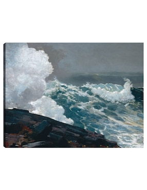 Cuadro decorativo Noreste (1895) técnica mixta Cuadros Jr Océanos