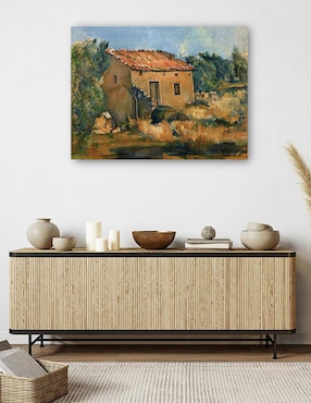 Cuadro decorativo Casa abandonada cerca de Aix-en-Provence (1885-1887) técnica mixta Cuadros Jr Océanos