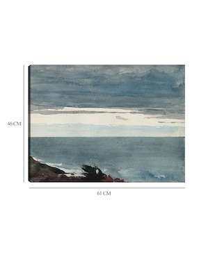 Cuadro decorativo El cuello de Prout, tarde (1894) técnica mixta Cuadros Jr Playas
