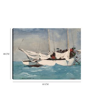 Cuadro decorativo Key West, acarreando anclas (1903) técnica mixta Cuadros Jr Navegación