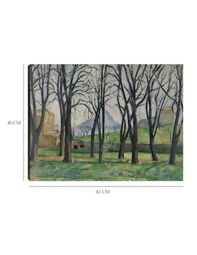 Cuadro decorativo Castaños en Jas de Bouffan (c. 1885-1886) técnica mixta Cuadros Jr