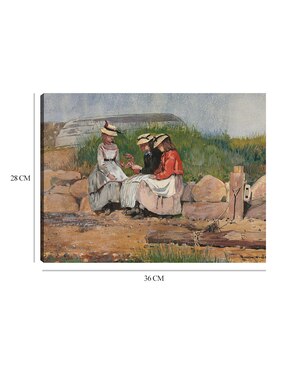 Cuadro decorativo La hija de un pescador (1873) técnica mixta Cuadros Jr Inspiración