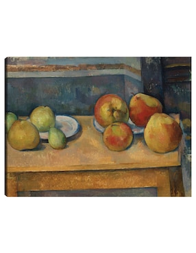 Cuadro Decorativo Naturaleza Muerta Con Manzanas Y Peras (ca. 1891-1892) Técnica Mixta Cuadros Jr Gente