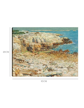 Cuadro decorativo Un promontorio del noreste, 1901 técnica mixta Cuadros Jr Playas