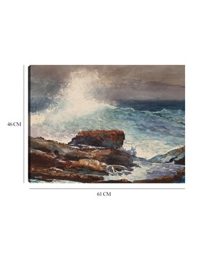 Cuadro decorativo Marea entrante, Scarboro, Maine (1883) técnica mixta Cuadros Jr Playas