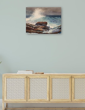 Cuadro decorativo Marea entrante, Scarboro, Maine (1883) técnica mixta Cuadros Jr Playas