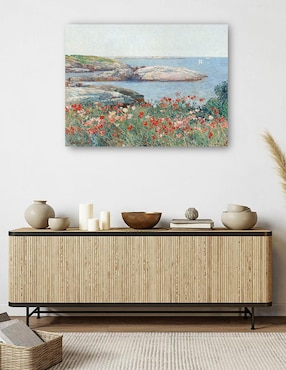 Cuadro decorativo Amapolas, Isles of Shoals, 1891 técnica mixta Cuadros Jr Islotes
