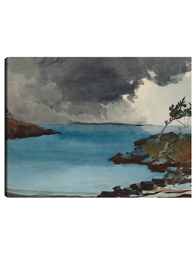 Cuadro Decorativo La Tormenta Que Se Avecina (1901) Técnica Mixta Cuadros Jr Lagos