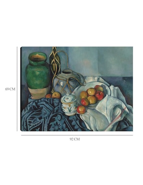 Cuadro decorativo Naturaleza muerta con manzanas (1893-1894) técnica mixta Cuadros Jr Deportes