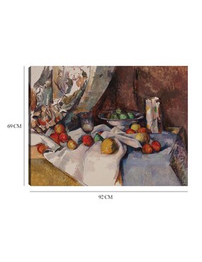 Cuadro decorativo Naturaleza muerta con manzanas (de 1895 a 1898) técnica mixta Cuadros Jr Campos