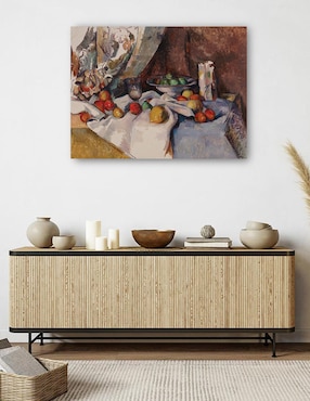 Cuadro decorativo Naturaleza muerta con manzanas (de 1895 a 1898) técnica mixta Cuadros Jr Campos