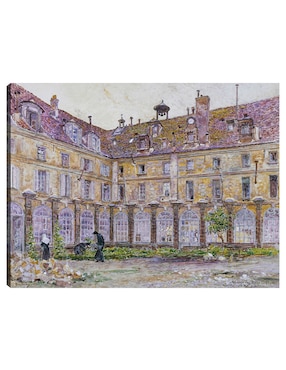 Cuadro decorativo El claustro de la Abbaye-aux-Bois, rue de Sèvres (1906) técnica mixta Cuadros Jr Arquitectura