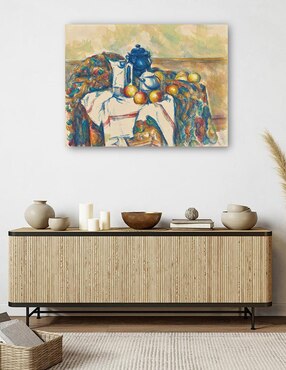 Cuadro decorativo Naturaleza muerta con olla azul (alrededor de 1900-1906) técnica mixta Cuadros Jr Playas
