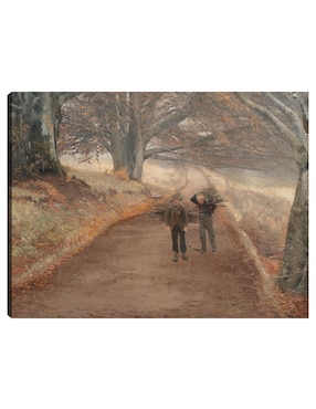 Cuadro Decorativo Sendero Cerca De Herlufsholm, Zelanda (1890) Técnica Mixta Cuadros Jr Caminos