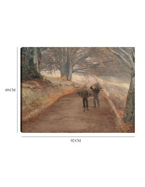 Cuadro decorativo Sendero cerca de Herlufsholm, Zelanda (1890) técnica mixta Cuadros Jr Caminos