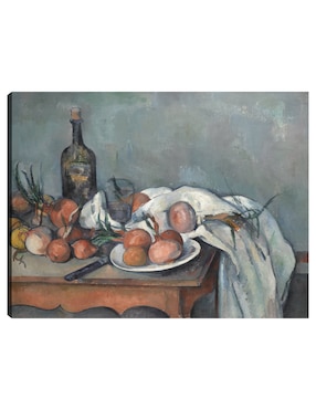 Cuadro decorativo Naturaleza muerta con cebollas (1896 - 1898) técnica mixta Cuadros Jr