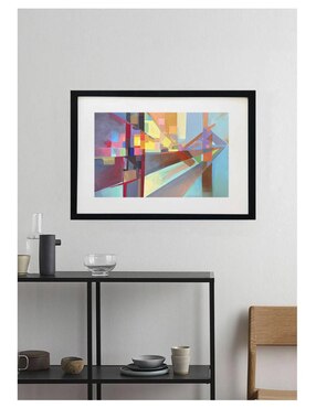 Pintura Impacto II técnica acrílico Lune Art Gallery