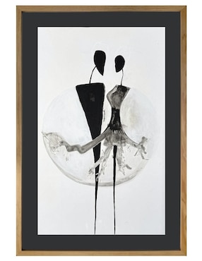 Pintura Tú Mi Luna técnica acrílico Lune Art Gallery Abstractos