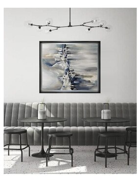 Pintura La Era de Hielo técnica acrílico Lune Art Gallery