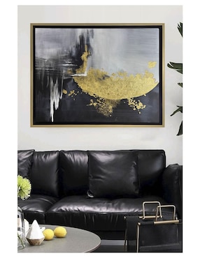 Pintura Luna de Oro técnica acrílico Lune Art Gallery