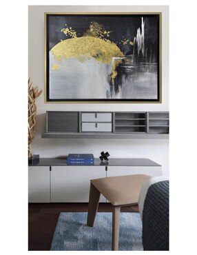 Pintura Luna de Oro técnica acrílico Lune Art Gallery