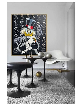 Pintura Money On My Mind técnica acrílico Lune Art Gallery Mc Pato