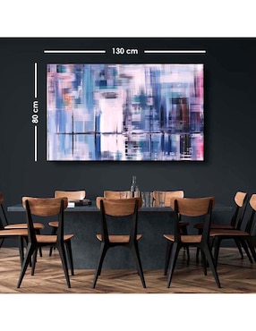 Cuadro decorativo Canvas Art Estilo contemporáneo con barniz a registro