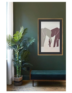 Pintura Elephant Love técnica acrílico Lune Art Gallery AnimalArt