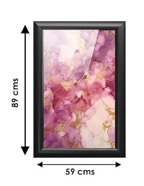 Cuadro decorativo Pixelarte mármol