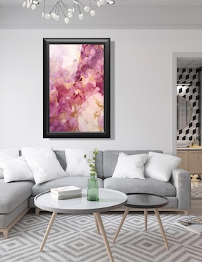 Cuadro decorativo Pixelarte mármol