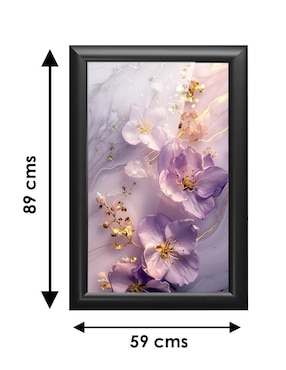 Cuadro decorativo Pixelarte mármol