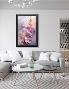 Cuadro decorativo Pixelarte mármol