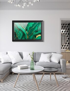 Cuadro decorativo Pixelarte mármol