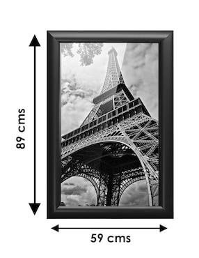 Cuadro decorativo Pixelarte torre