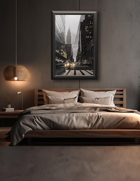 Cuadro decorativo Pixelarte new york