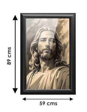 Cuadro decorativo Pixelarte jesús