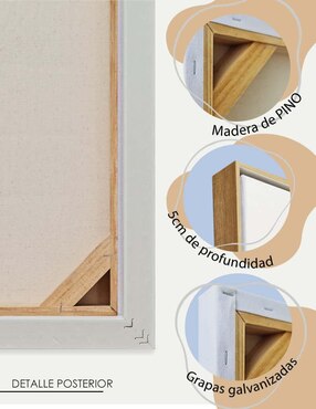 Cuadro decorativo Canvas Art Foto antaña Marilyn Monroe con barniz a registro