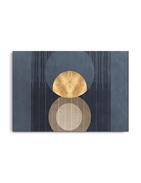 Cuadro decorativo Canvas Art Abstracta azul