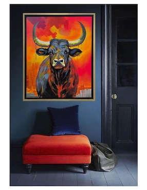 Pintura Bull II técnica acrílico Lune Art Gallery Animalart