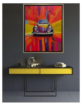 Pintura My Car, My Dream técnica acrílico Lune Art Gallery Clásicos