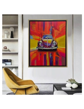 Pintura My Car, My Dream técnica acrílico Lune Art Gallery Clásicos