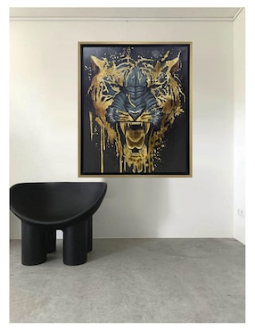Pintura Anger técnica acrílico Lune Art Gallery Animalart