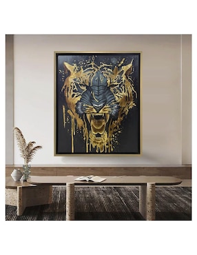 Pintura Anger técnica acrílico Lune Art Gallery Animalart