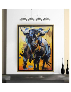 Pintura Toro Vs Torero técnica acrílico Lune Art Gallery Animalart