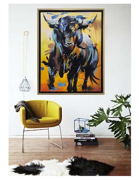 Pintura Toro Vs Torero técnica acrílico Lune Art Gallery Animalart