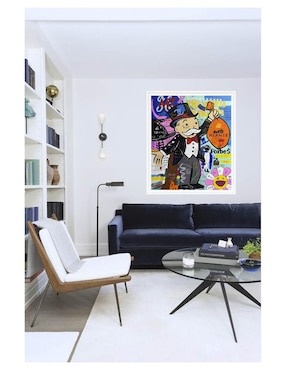 Pintura Rich Life técnica acrílico Lune Art Gallery