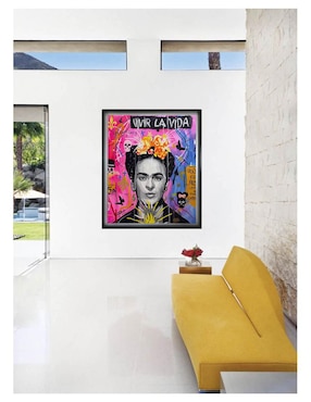 Pintura Vivir La Vida técnica acrílico Lune Art Gallery Milleniart